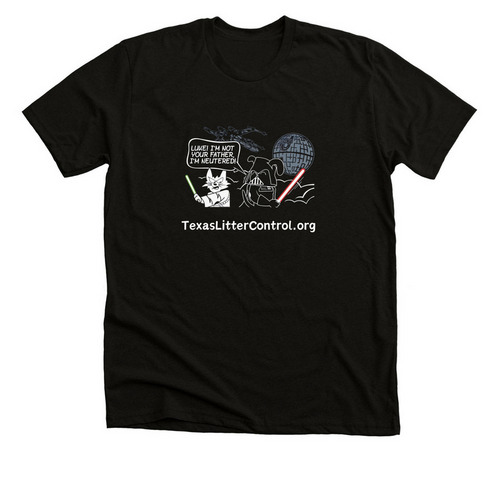 Luke I'm Not Your Father, I'm Neutered., a Solid Black Blend Premium Unisex Tee