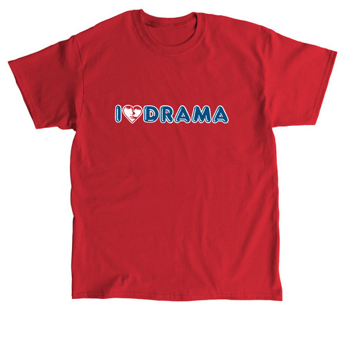 I Luv Drama - Rising Stars Edition, a Red Classic Unisex Tee
