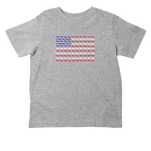 U.P. Flag Shirt - Toddler, a Heather Toddler Tee
