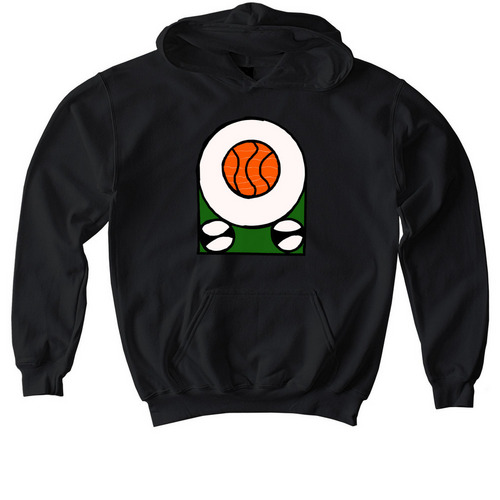 Sushi Wear Sweatshirts OG, a Black Softstyle Youth Pullover Hoodie