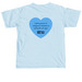 Blue Corn Fest Tee, a Chambray Comfort Colors Unisex Tee (back-view)