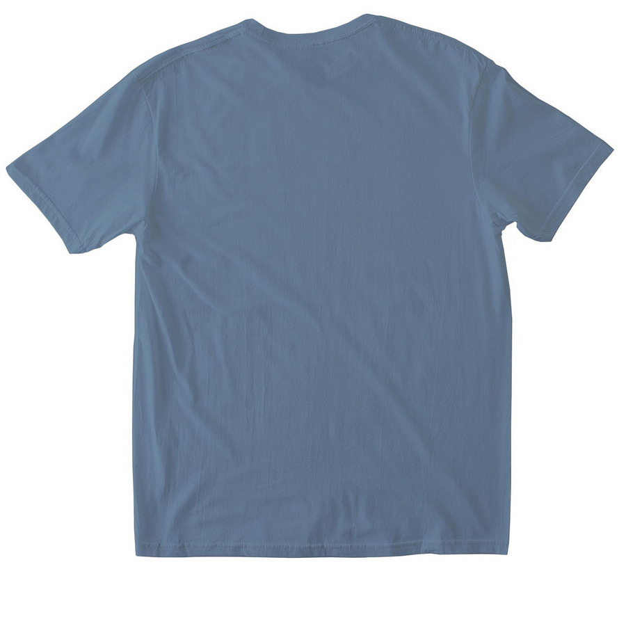 Stitch Buddies Collection, a Indigo Blue Softstyle Cotton Tee (back-view)