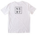 NEBT Unisex Design - White, a White Softstyle Cotton Tee (back-view)
