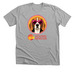 Heart Shaped Glasses Beagle Tee, a Athletic Heather Premium Unisex Tee