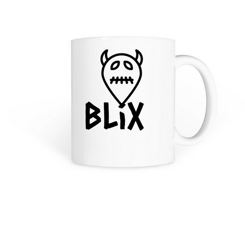 Balloon Demon BLiX, a White Coffee Mug