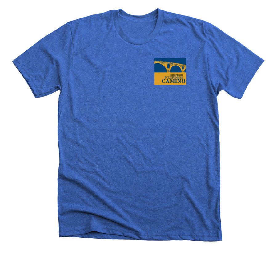 Boston Chapter v.2, a Heather True Royal Premium Unisex Tee