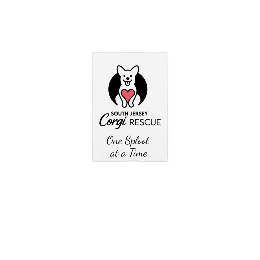 SJCR Yard Flag, a White 12" x 18" Yard Flag