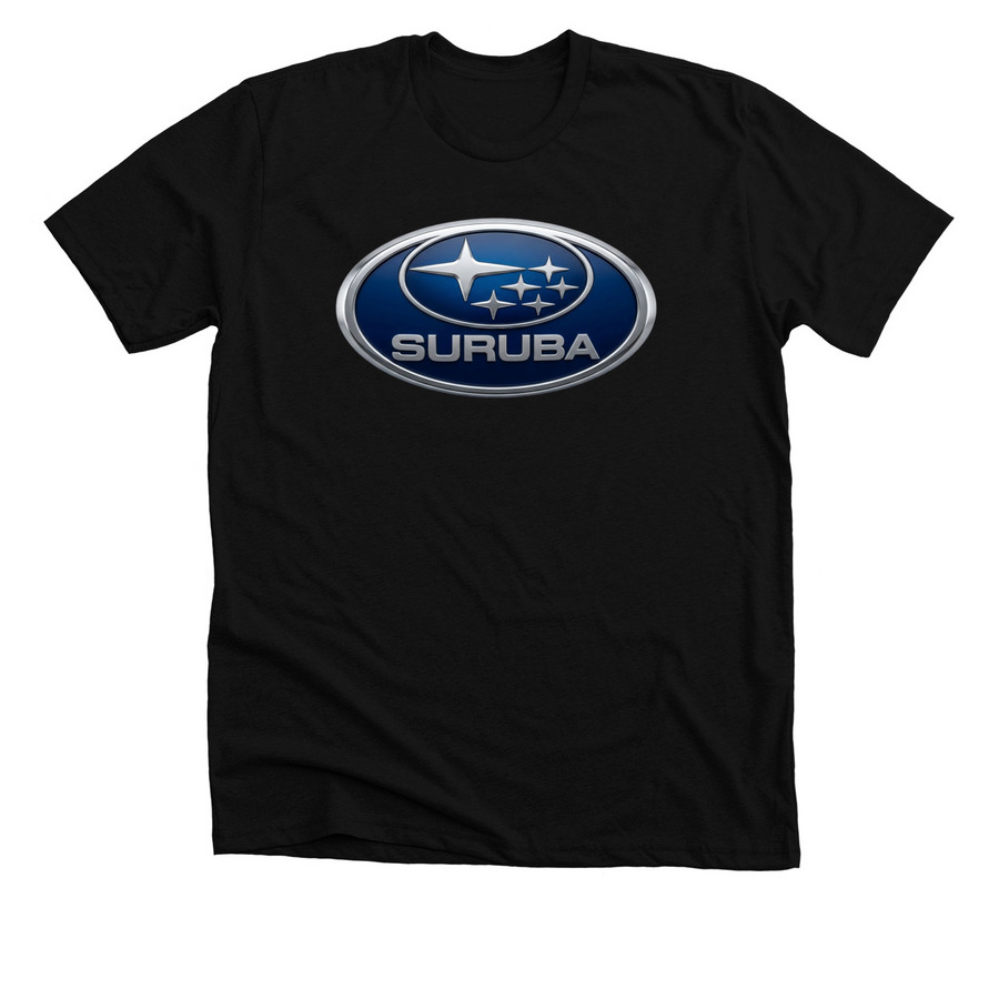 Suruba, a Solid Black Blend Premium Unisex Tee