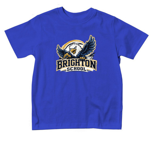 Eagle Spirt-Toddler (Colorful), a Royal Blue Toddler Tee