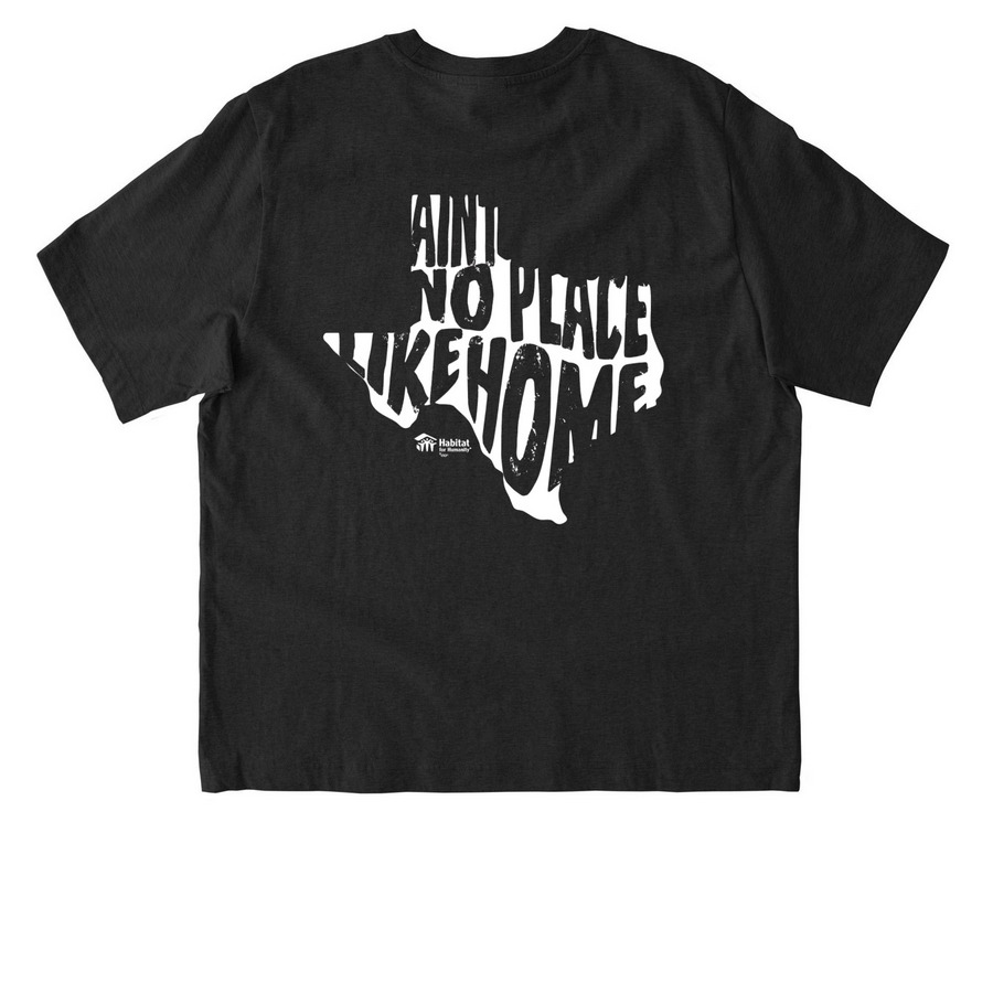 Lone Star Summit 2026: Aint No Place, a Dark Heather Grey Stanley/Stella Unisex Freestyler Heavyweight Tee (back-view)