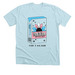 feminism with trans rights!, a Heather Ice Blue Premium Unisex Tee