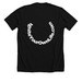 IGNITE YOUR LIFE! art project, a Solid Black Blend Premium Unisex Tee (back-view)