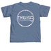 Reformed Baptist, a Blue Jean Comfort Colors Unisex Tee (back-view)