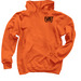Kurbmaster Outline, a Orange Pullover Hoodie