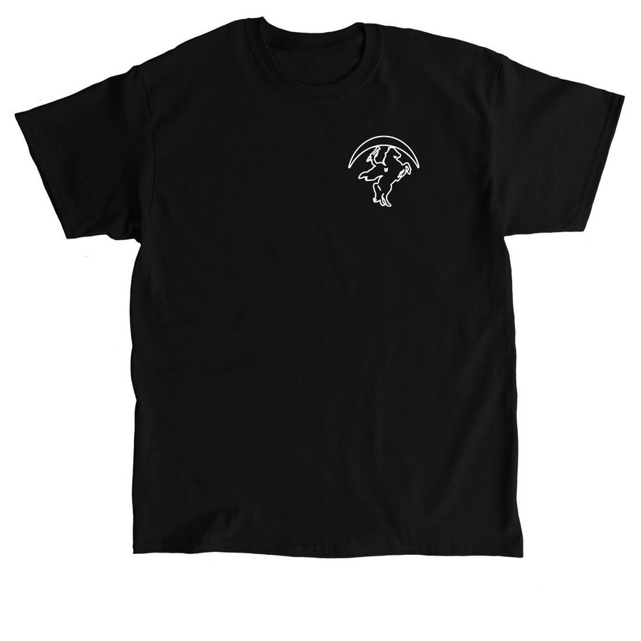 Rogues Hollow- white logo :)&nbsp;, a Black Classic Unisex Tee