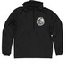 MHSST Jacket Logo Front/Back - Female, a Black Quarter-Zip Windbreaker