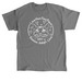 Adopt Cats- White Lettering, a Charcoal Classic Unisex Tee