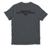 Crewneck Sweatshirt + T-shirts, a Terrain Grey Allmade Organic Cotton Unisex Tee (back-view)