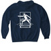 PFC Navy 25'&nbsp;, a Navy Gildan Softstyle Pullover Hoodie (back-view)