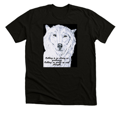 Riggs, a Solid Black Blend Premium Unisex Tee