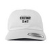 My Genes are Revolutionary Cap in White, a White Printed Classic Baseball Cap