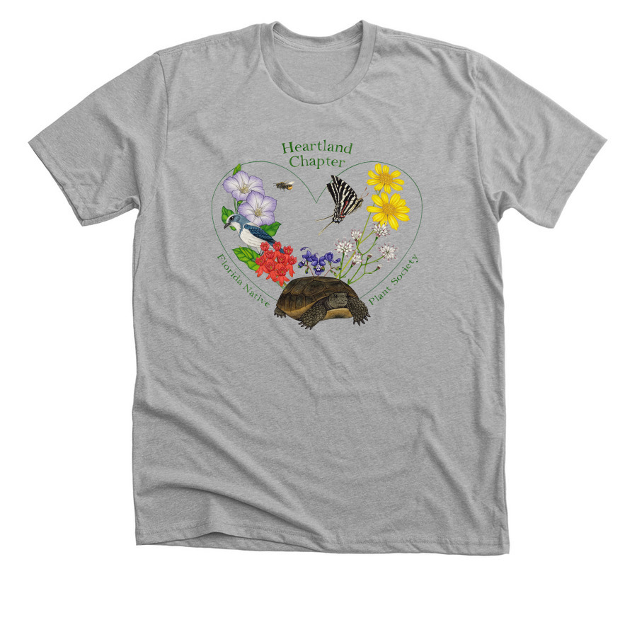 Heartland Chapter of FNPS, a Athletic Heather Premium Unisex Tee