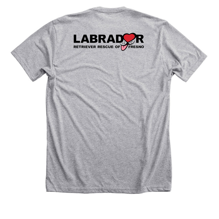 Classic&nbsp;LRRF Logo Light Tees and Sweatshirts&nbsp;, a Athletic Heather Premium Unisex Tee (back-view)
