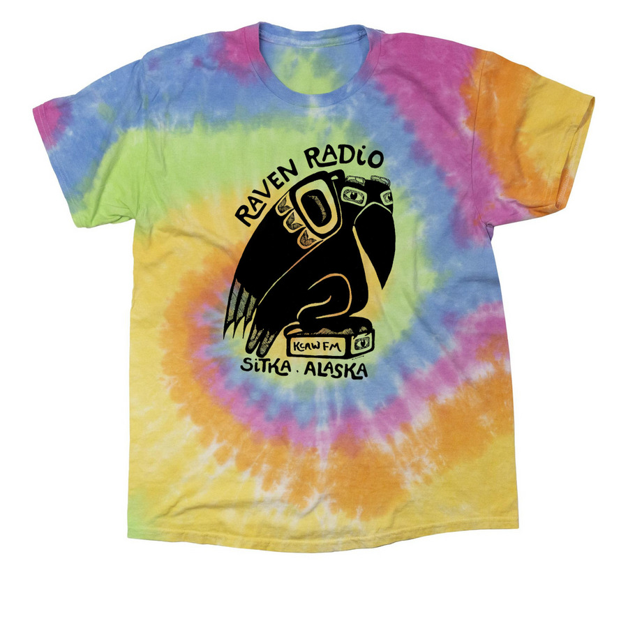 Raven Radio Classic Dale D'Armond Logo Tee, a Eternity Classic Tie Dye Tee
