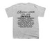 Light Colors with Black Logo, a Sport Grey Youth Unisex Tee (back-view)