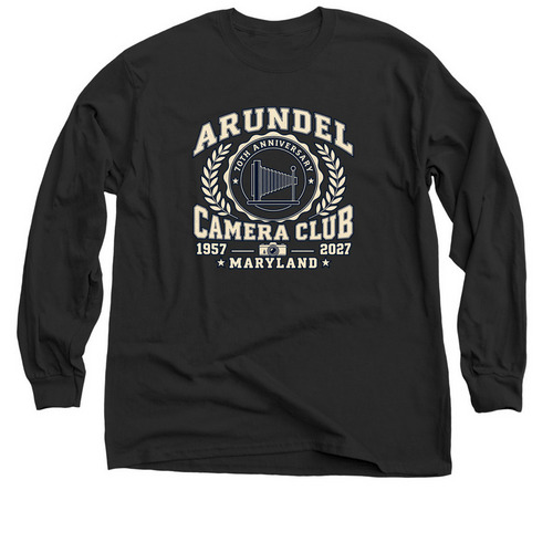 Arundel Camera Club Anniversary Classic, a Black Classic Long Sleeve Tee