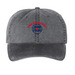 Jaxon Logo, a Black Printed Pigment Dye Baseball Cap