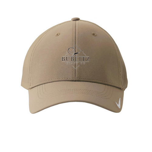 Bublitz Craft Co - Baseball Cap, a Khaki Printed Nike Dri-FIT Legacy Performance Cap