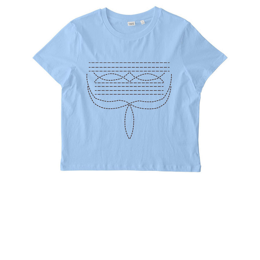 Boot Stitching- Adult & Youth, a Blue Soul Stanley/Stella Women?s Stella Muser Tee
