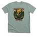 Stay Humble (grey lettering), a Heather Sage Premium Unisex Tee