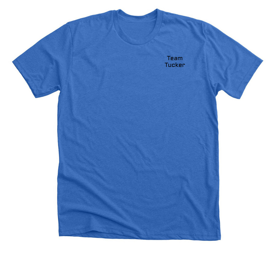 Echo Club, a Heather True Royal Premium Unisex Tee