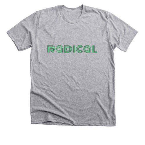Radical Joy, a Athletic Heather Premium Unisex Tee