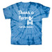 OhmS Farmer Fund, a Baby Blue Classic Tie Dye Tee