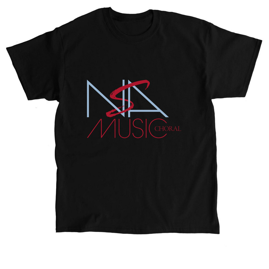 NSA Music Choral, a Black Classic Unisex Tee