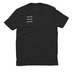 Uganda Small Script Tee, a Space Black Allmade Eco Triblend Unisex Tee