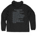 Jacket w/ Creed, a Black Quarter-Zip Windbreaker (back-view)