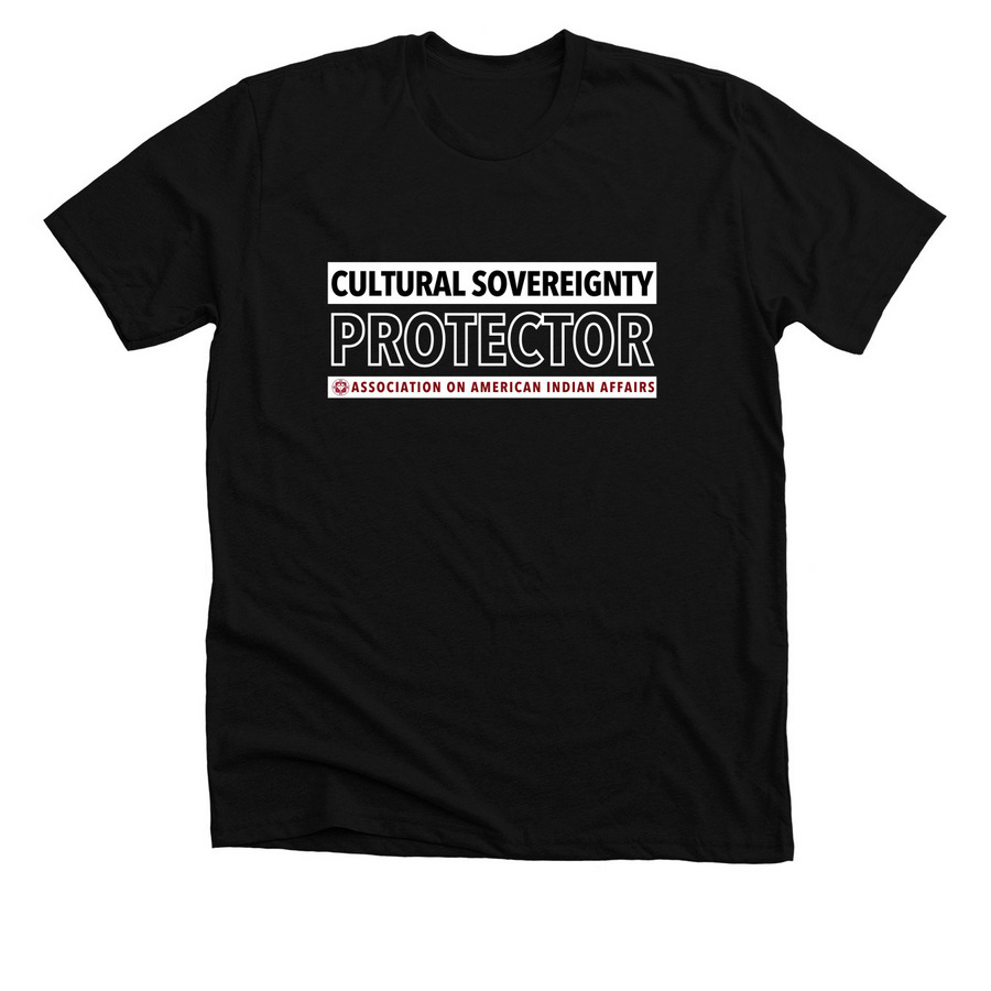 Association on American Indian Affairs, a Solid Black Blend Premium Unisex Tee