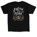 Team Kyle- Faith over Fear?, a Black Classic Unisex Tee (back-view)