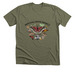 The MMP Classic&nbsp;, a Heather Olive Premium Unisex Tee