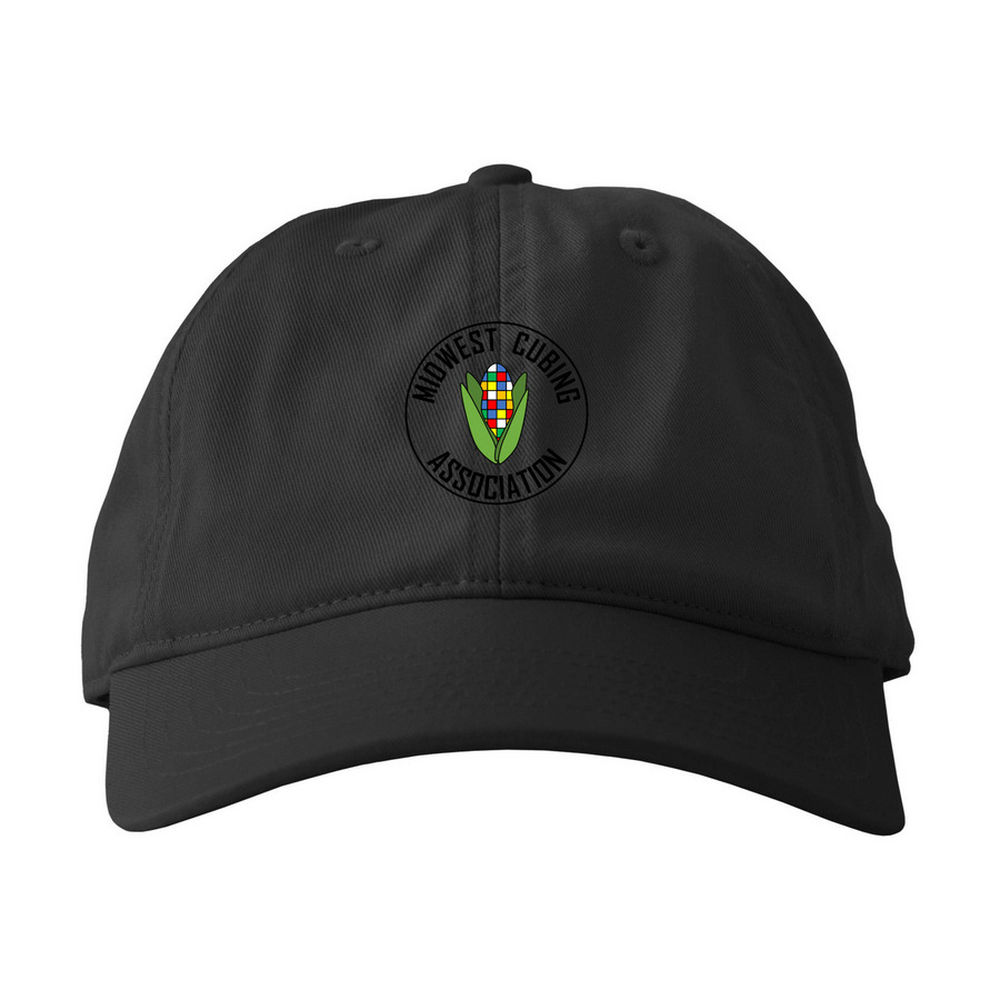 MCA Hats, a Black Printed Eco Baseball Cap