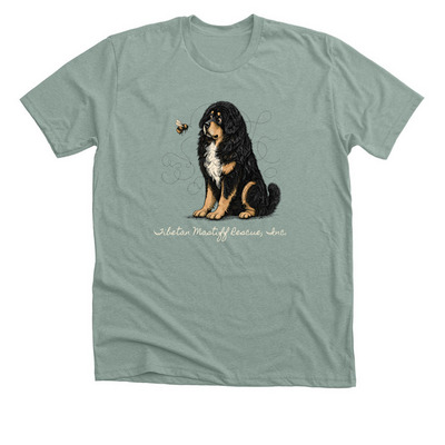 Summer is Buzzin', a Heather Sage Premium Unisex Tee