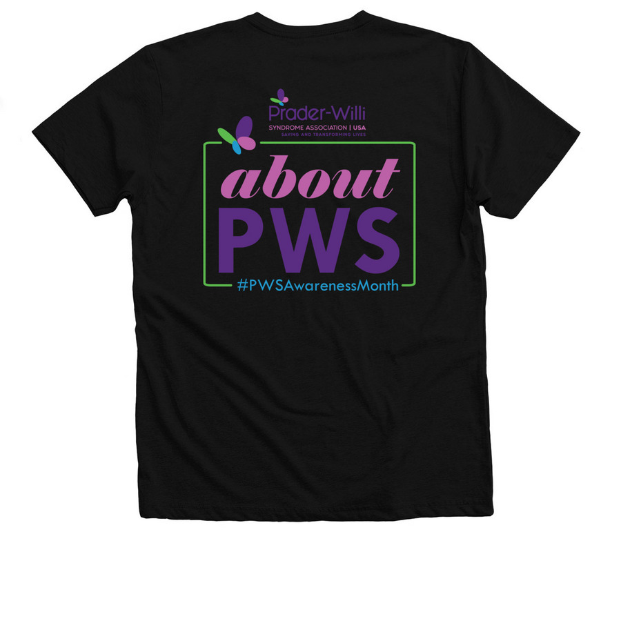 Ask Me... Adult T's, a Solid Black Blend Premium V-Neck Tee (back-view)
