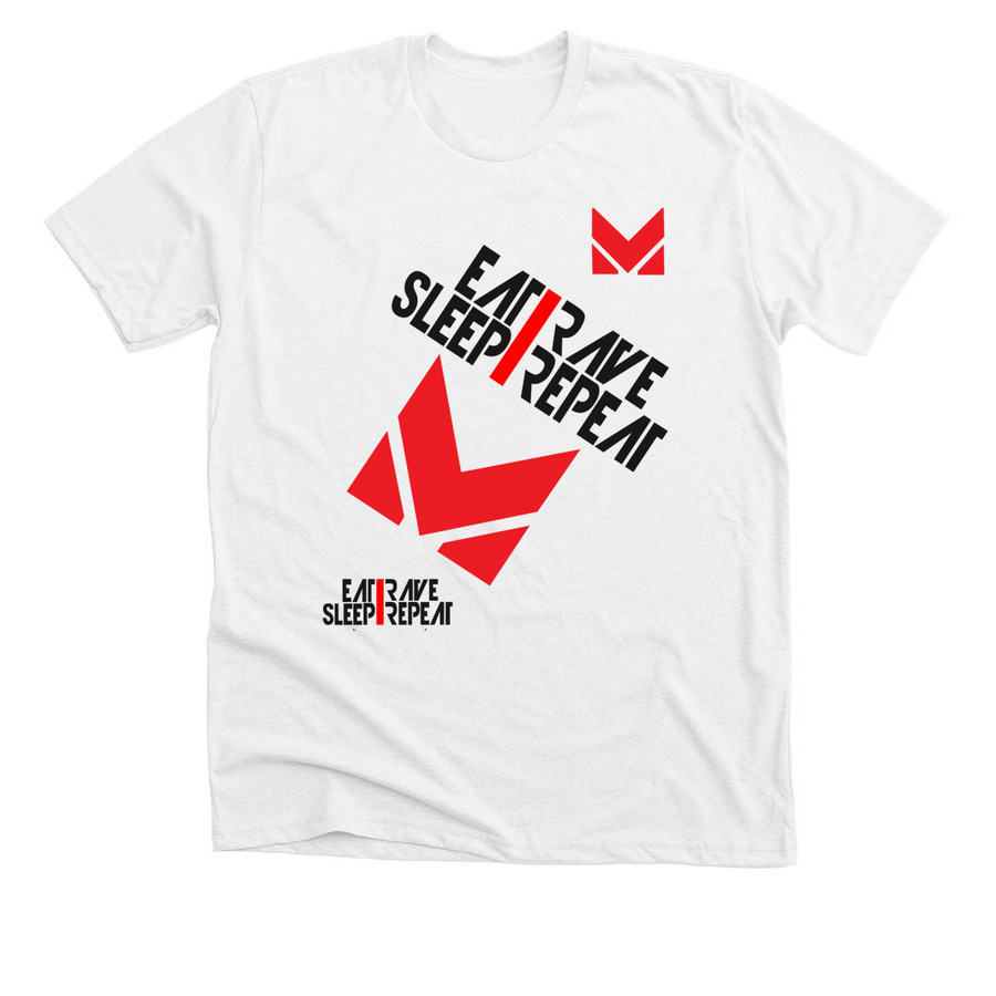 Murdokes E.S.R.R, a Solid White Blend Premium Unisex Tee