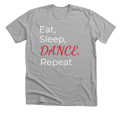 Help Olivia Dance in Disney!, a Athletic Heather Premium Unisex Tee