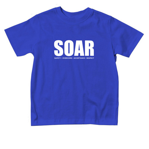 Toddler SOAR, a Royal Blue Toddler Tee