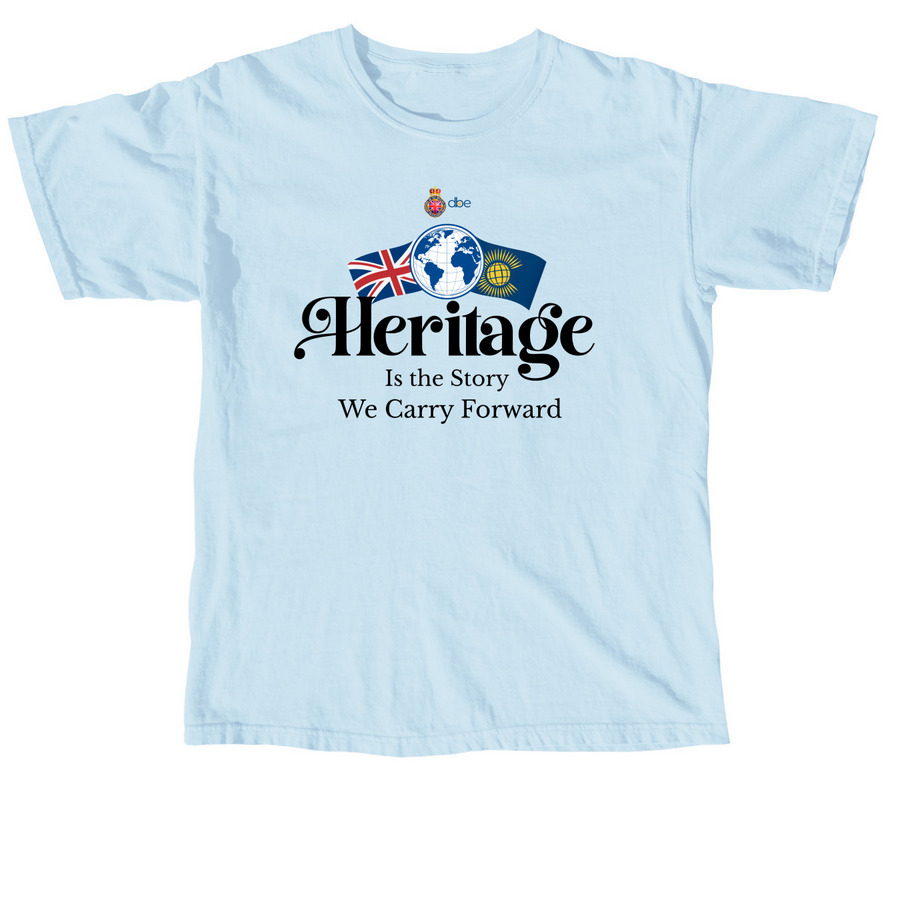 We are Celebrating Heritage, a Chambray Comfort Colors Unisex Tee